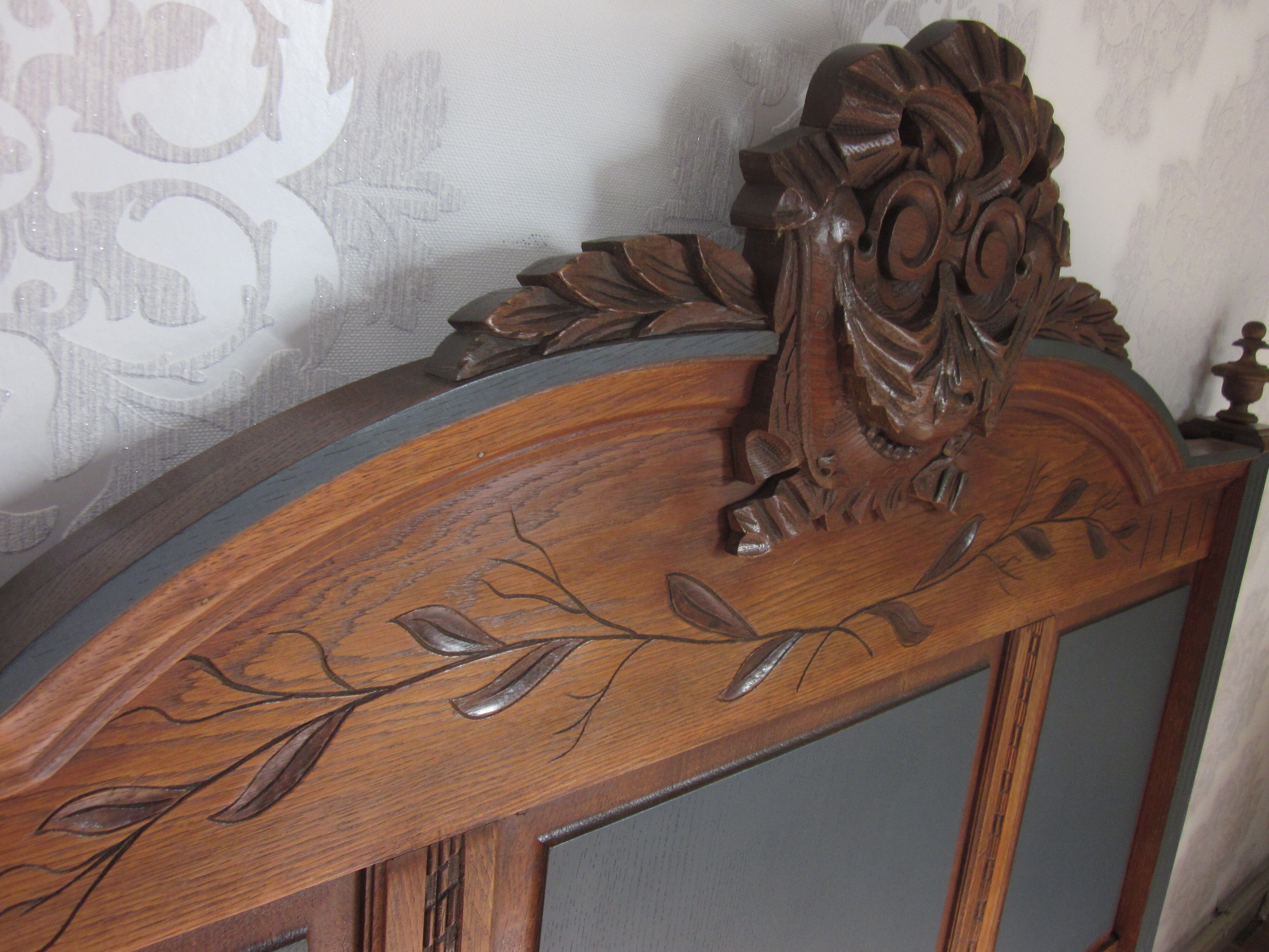 Old headboard