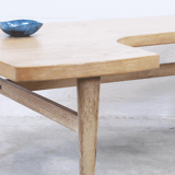 Beech coffee table, Sweden, 1990