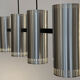 Pendant light "Cylinder IV" by Jo Hammerborg for Fog & Mørup. Denmark 1960s