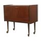 Bar cabinet on wheels circa 1950