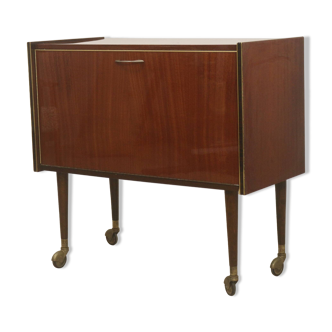 Bar cabinet on wheels circa 1950