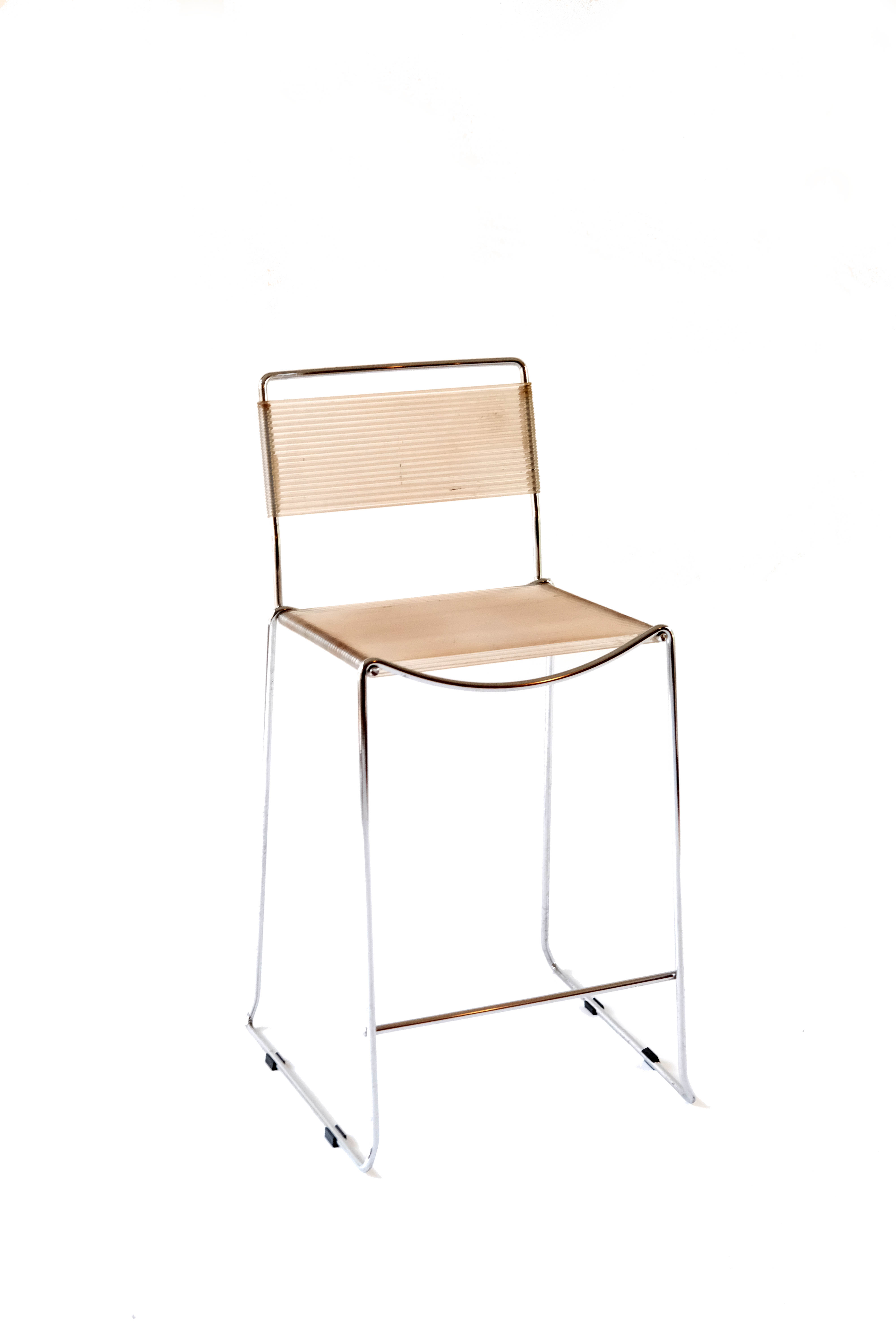 Spaghetti Bar Chairs by Giandomenico Belotti for Alias, Set of 4,  Italy 1980's