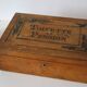 Wooden box pension's toilet, 1920