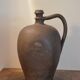 Brown terracotta jar