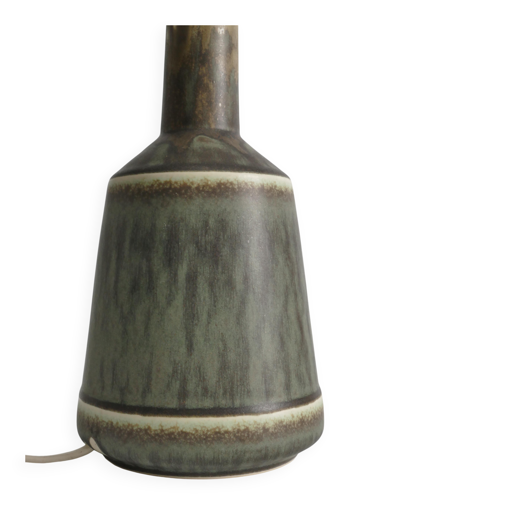 Scandinavian Modern Stoneware Table Lamp, Desiree Stentøj, 1960s