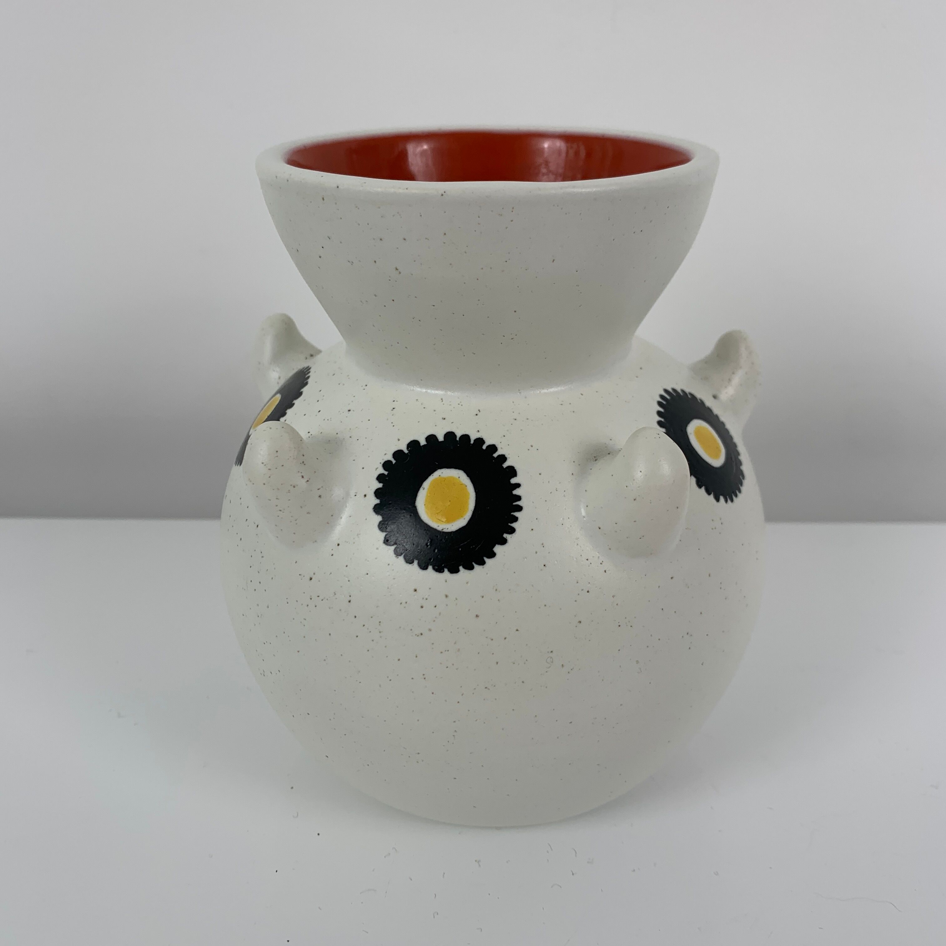 Vase boule à pique Vallauris Andre Baud vintage 50/60