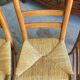 SET OF 6 DINING ROOM OR KITCHEN CHAIRS IN RESTAURANT STYLE IN WALNUT