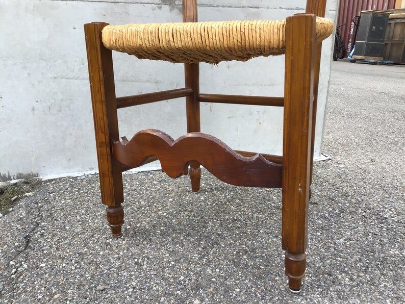 Set of 8 vintage 1930s French chairs