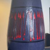 Vintage glazed ceramic vase Germany