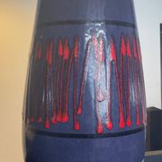 Vase vintage en céramique émaillée Germany