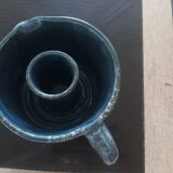 stoneware carafe with ice cube container