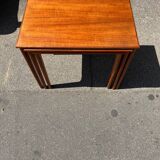 Scandinavian teak nesting tables
