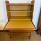 Secrétaire vintage compact placage acajou