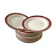 Lot de 16 assiettes Digoin Sarreguemines, modèle Martine