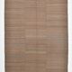 7x11 Brown Turkish Large Kilim Rug, Ethnic Patterned Rug, 221x331 Cm