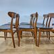 6 Danish teak chairs farstrup model monaco