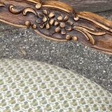 Small neo-classical castle bench LOUIS XV style 1920