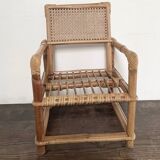 Child's rattan armchair