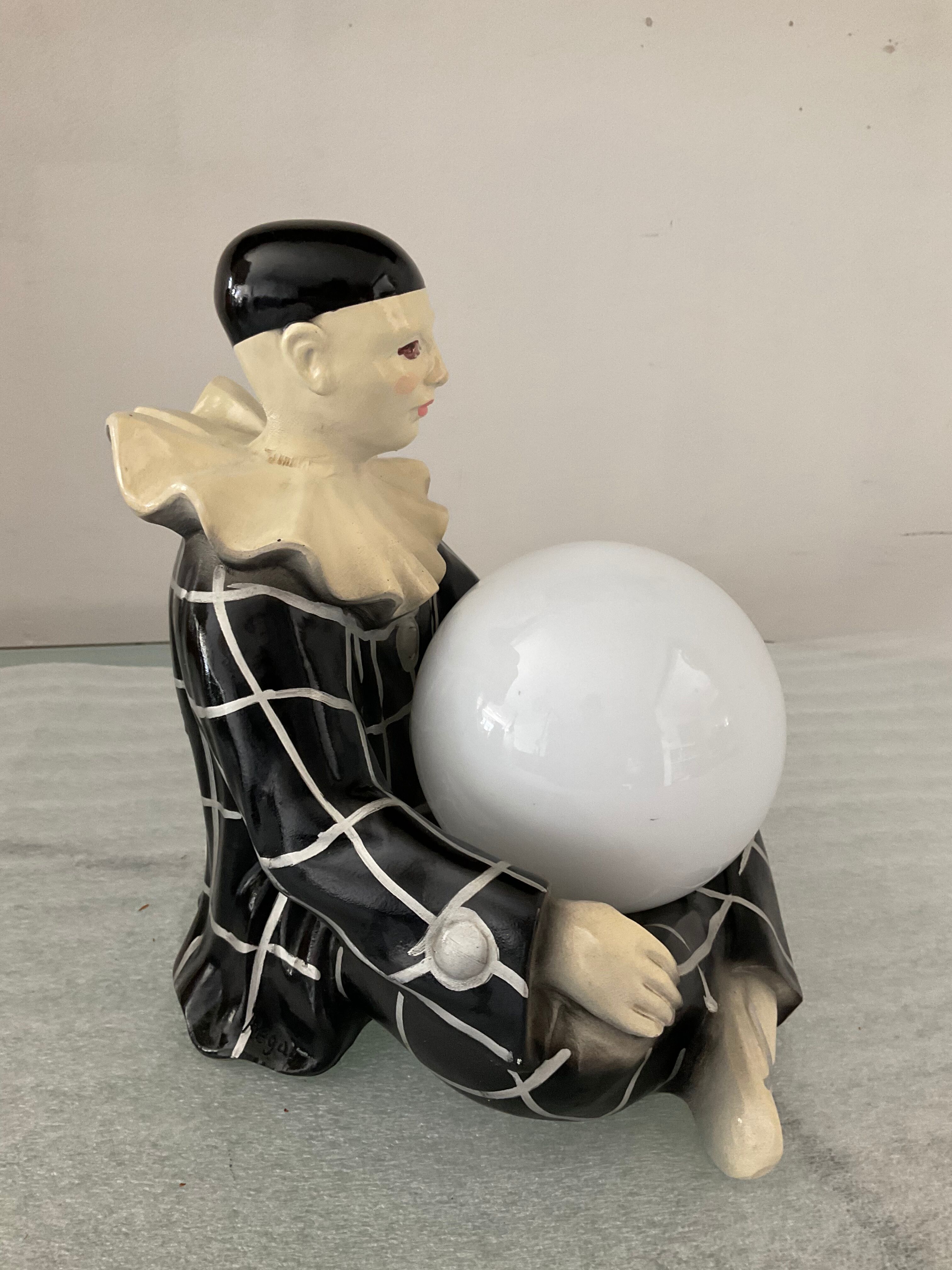 Vintage Pierrot lamp from the 50s and 60s
