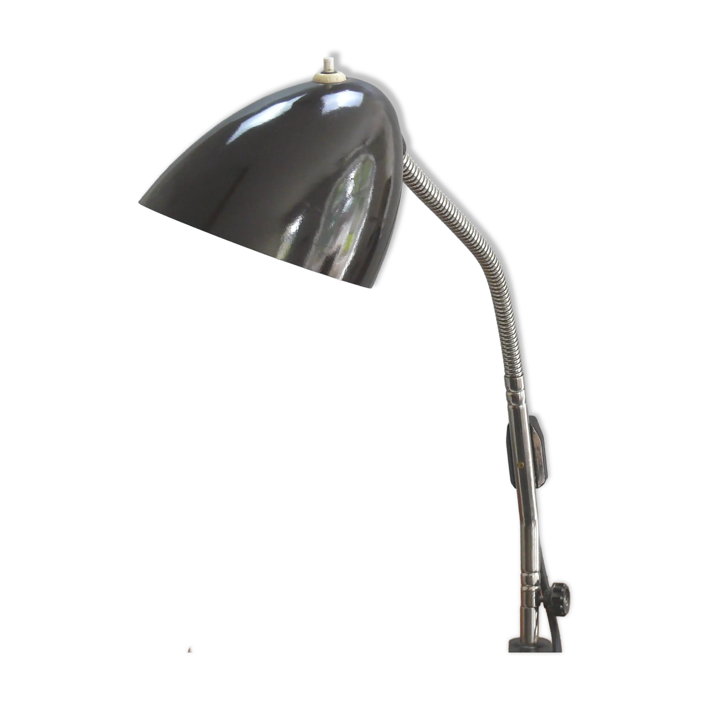 Original goose neck desk lamp from the mid-century - Ecko, a classic of high-quality design