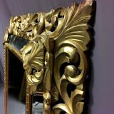 Miroir en bois doré époque Napoléon III