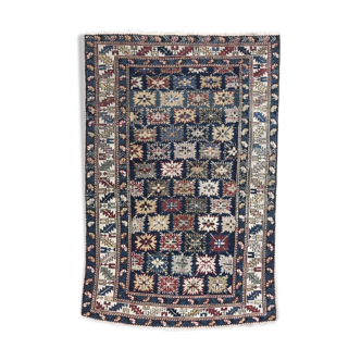 Caucasus Chirwan 19th century rug handmade 105 X 155 CM