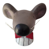 Mouse head in plaster sign baden collection germany