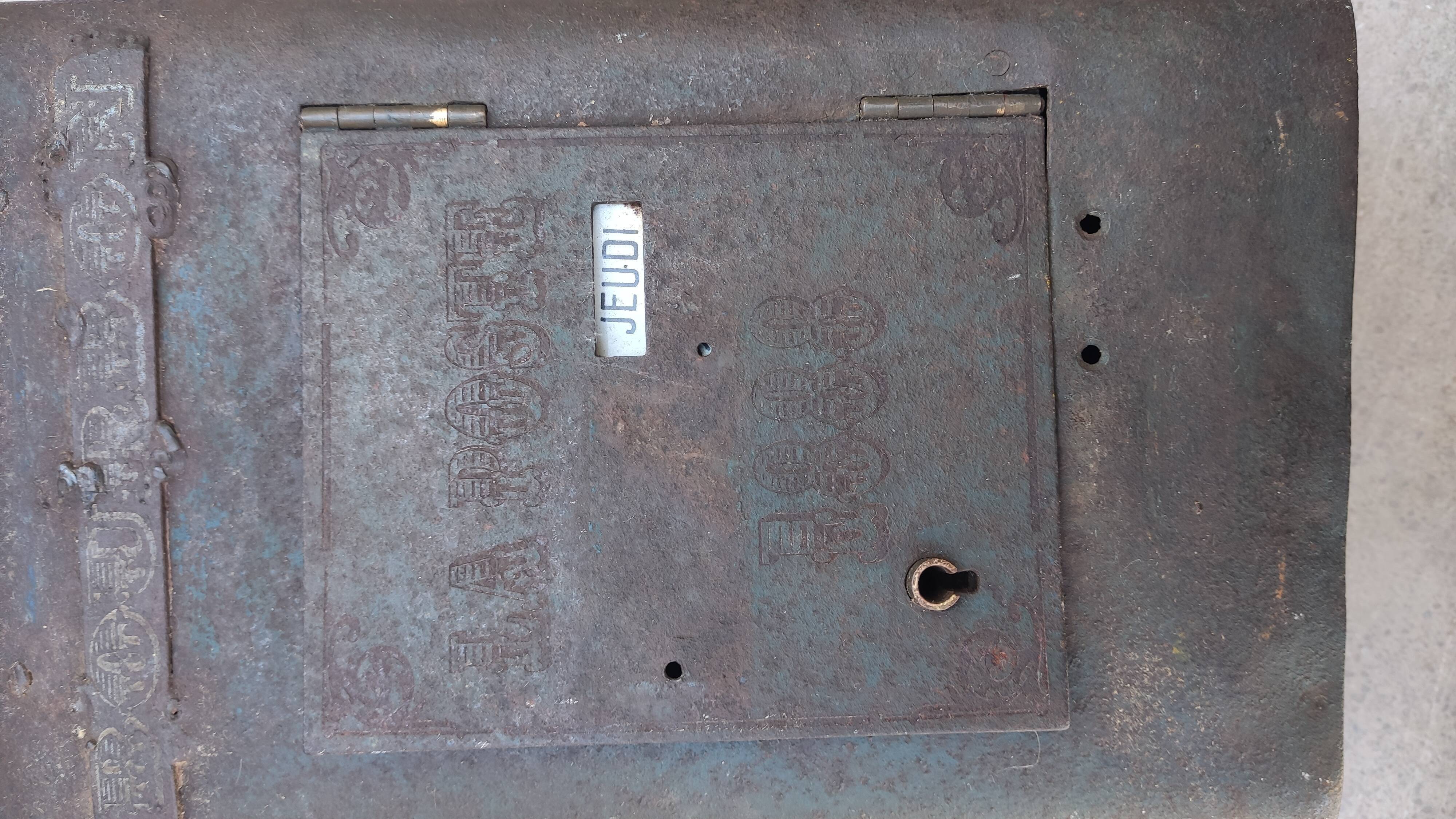 Mailbox, post office 1888, museum, reunion island