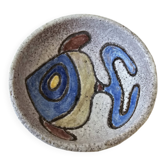 Ceramic zoomorphic ashtray Fish in the spirit of The Argonauts Bonnet