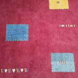 Handmade Indo Gabbeh rug 243x172cm