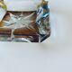 Art deco ashtray in cut crystal
