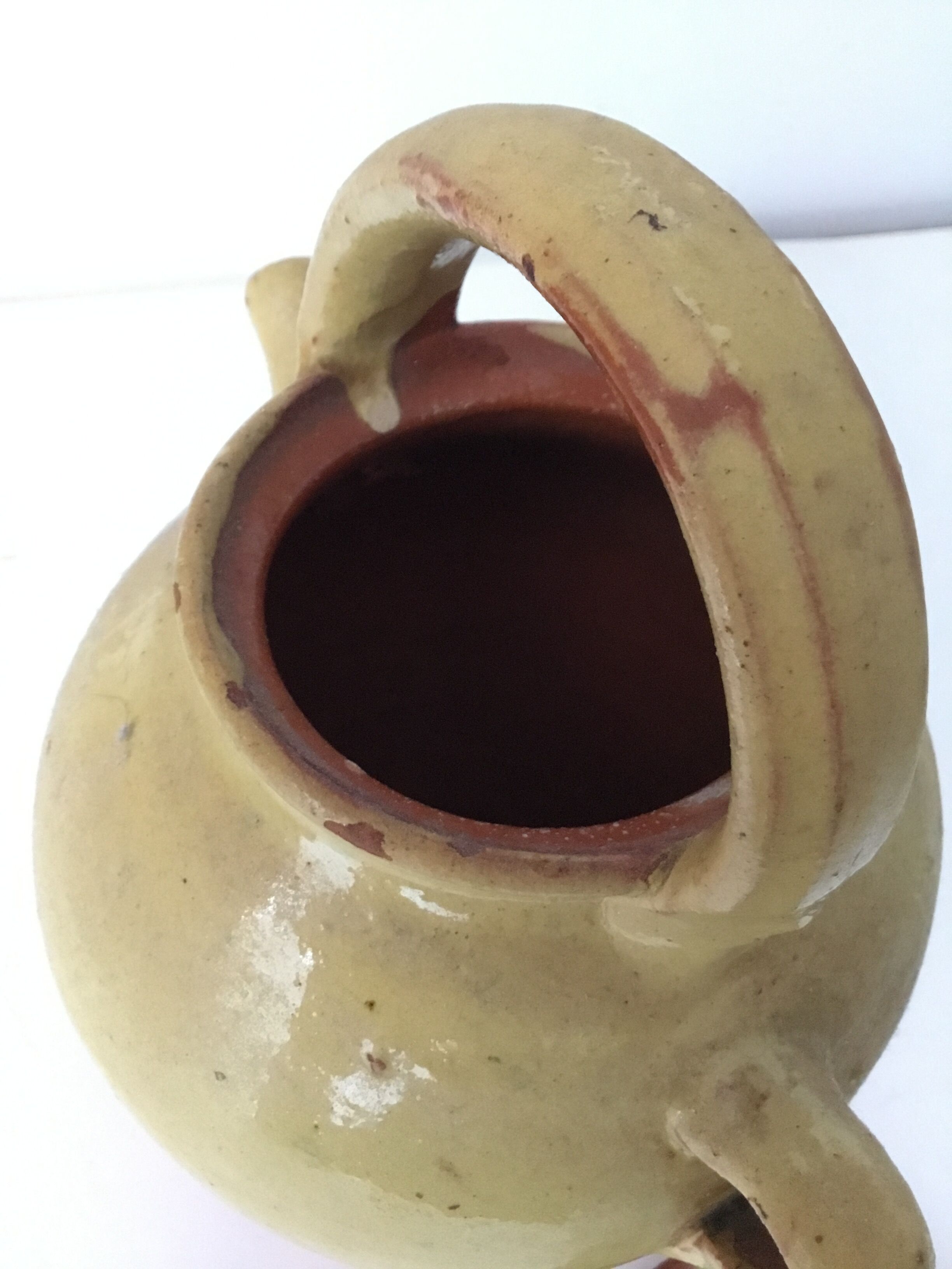 Old grease pot