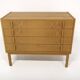 Commode scandinave en chêne, Bertil Fridhagen, Bodafors, Suède, 1960