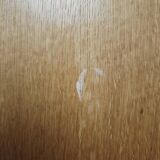 Vintage chest of drawers in light wood