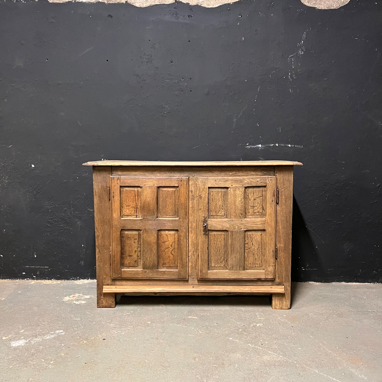 Rustic oak sideboard