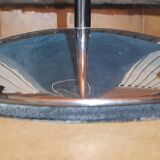 Vintage floor lamp 3 chrome spots France 1970