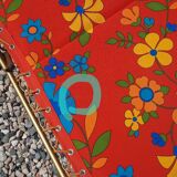 Vintage foldable camping camp bed