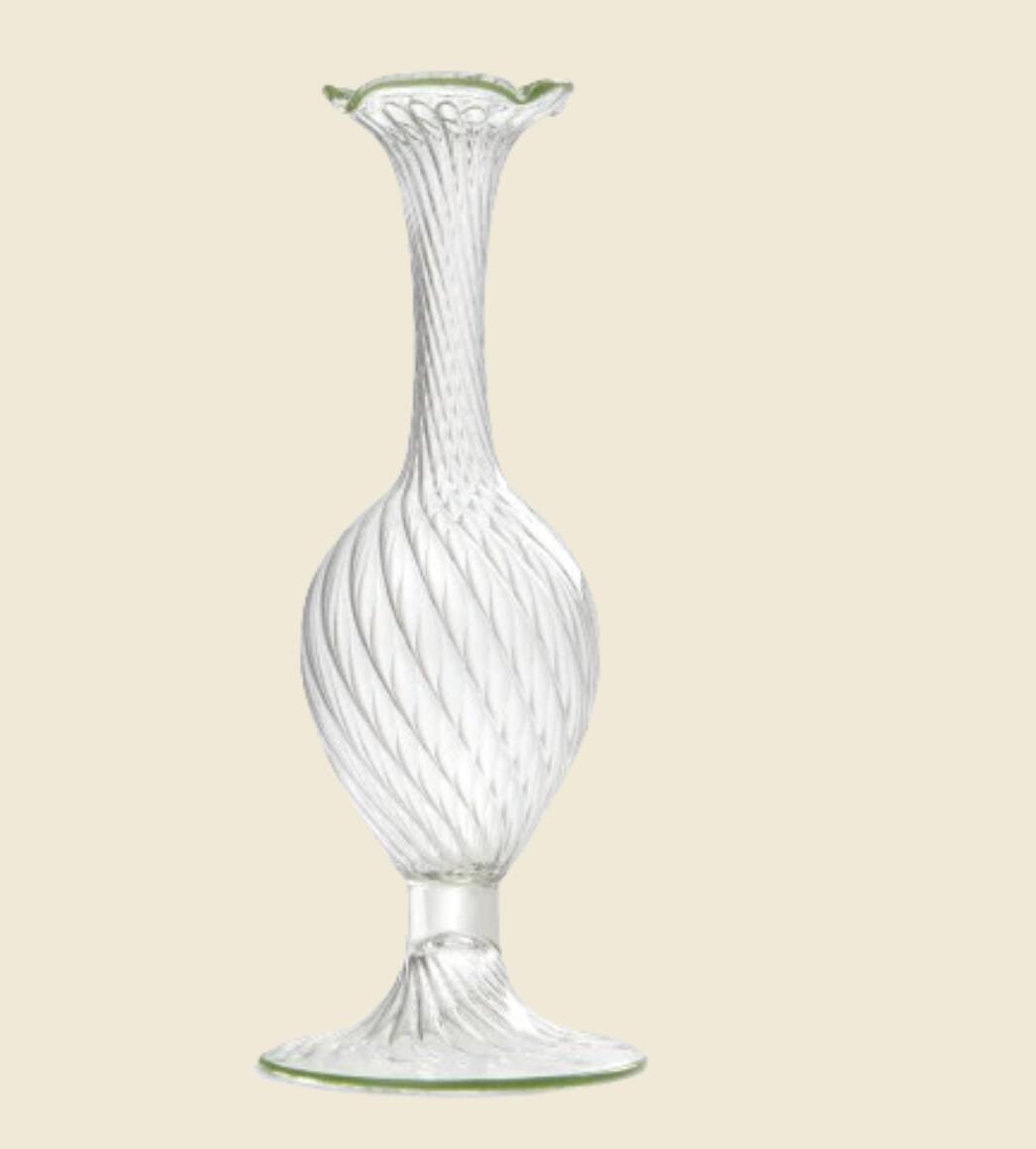 Vase Murano vert