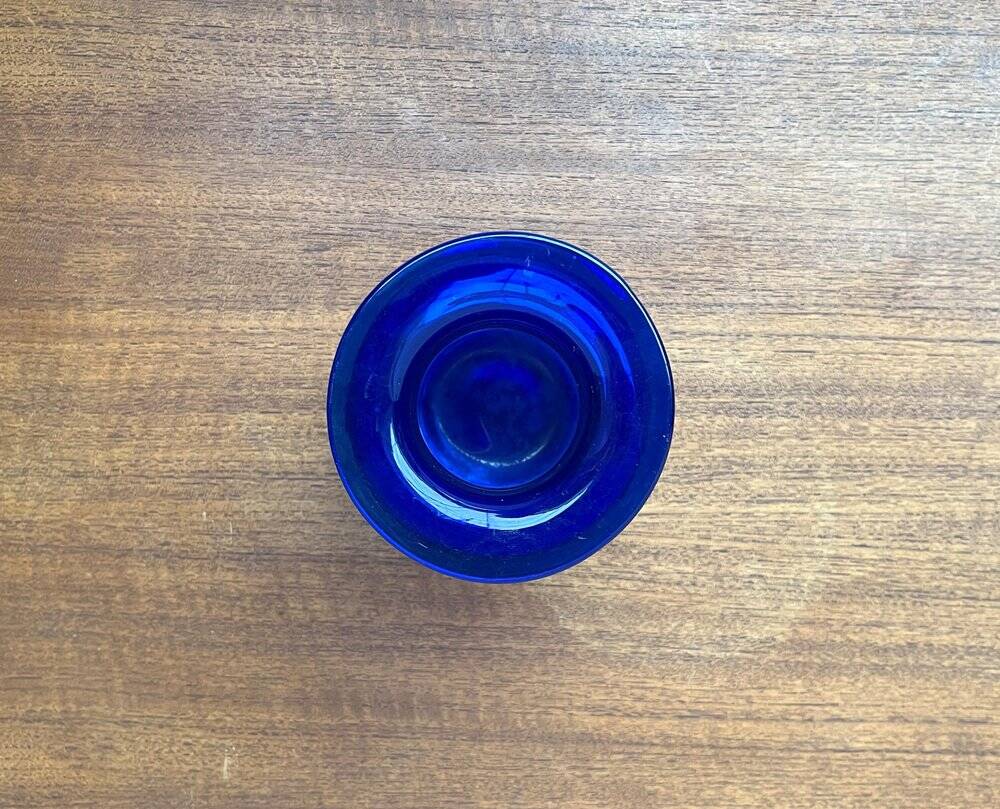 Vintage Glass Vase by Narita Voigt for VEB Glaswerk Harzkristall, GDR, 1970s