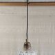 Vintage globe table lamp in glass - mid 20th century.