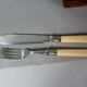 EPNS silver metal fish service, 6 people complete, good condition SB916