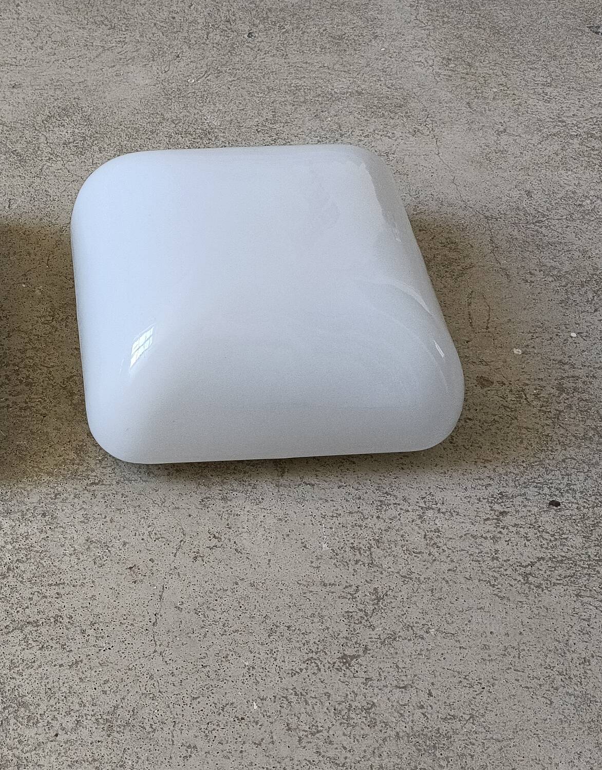 60' opaline wall light, ceiling light