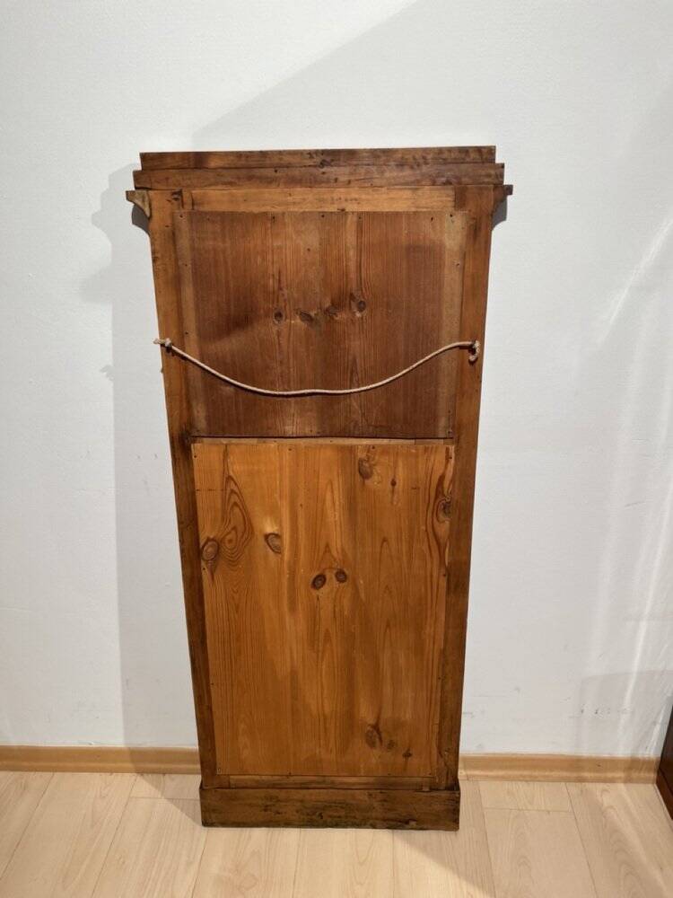 Biedermeier Mirror in Mahogany, Birch & Thuja Roots Wood, Austria, 1820s