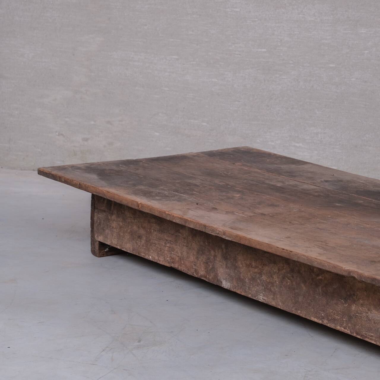 Low Antique Wooden French Coffee Table