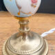 Table lamp lampshade mother-of-pearl