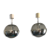 Pair vintage suspensions 1960 Peil & Putzler