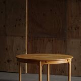 Børge Mogensen, "Øresund" dining table in oak and brass, Mid-century modern, 1950s