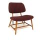 Scandinavian armchair in beech, "TeVe" Alf Svensson for Studia, Ljungs In