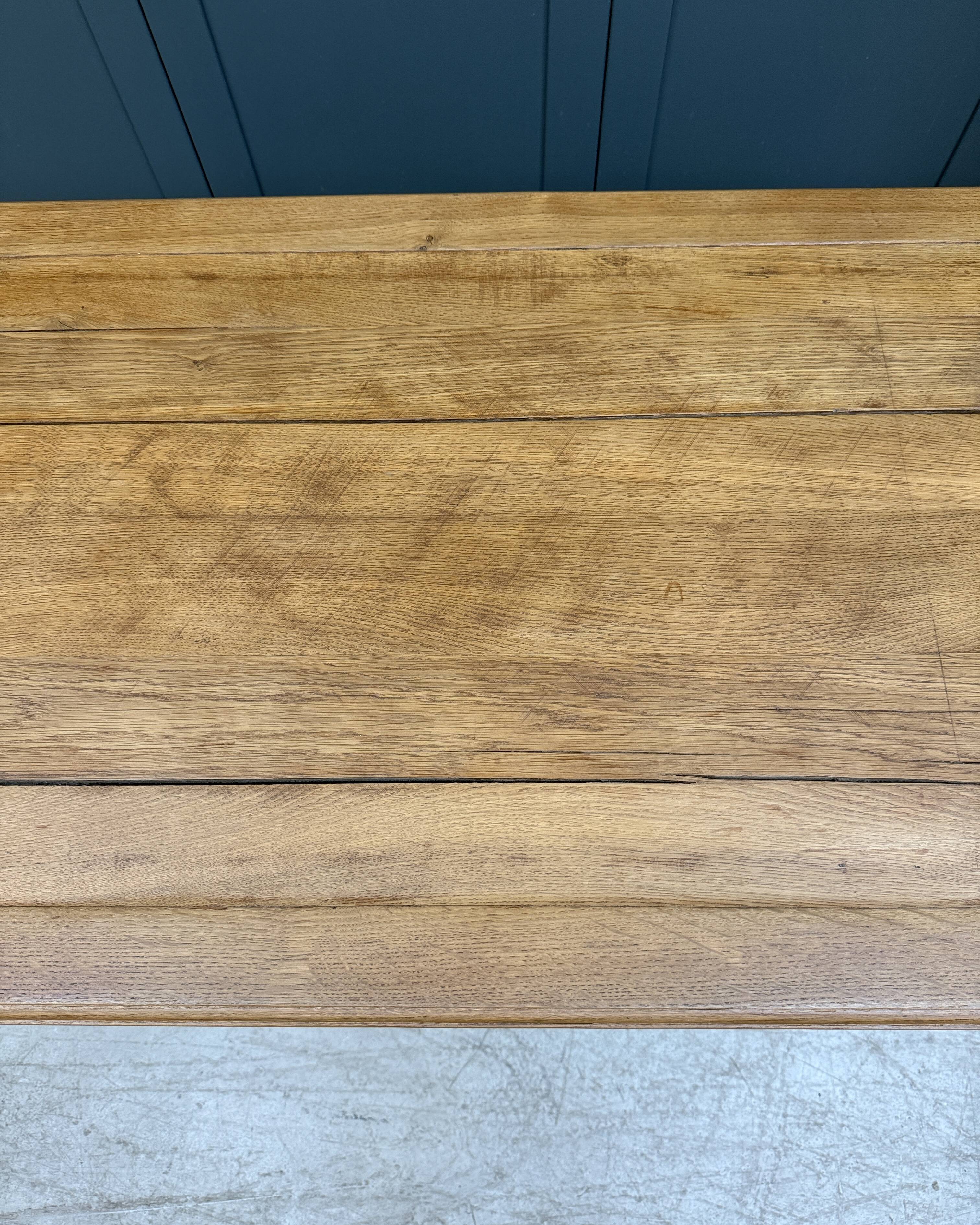 Antique solid oak table (renovated)