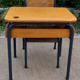 Table and chair schoolboy